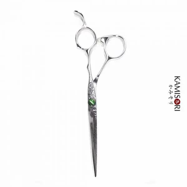 Ciseaux de coiffeur Kamisori Emerald Damas