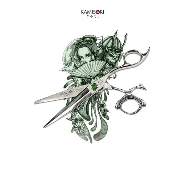 Ciseaux de coiffeur Kamisori Revolver III Amovible