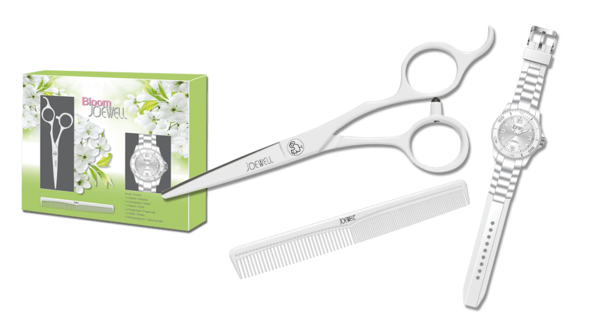 Kit ciseaux coiffeur Joewell Bloom